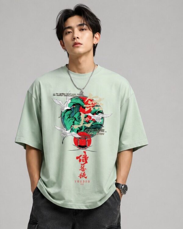 Samurai Oversized T-Shirt for Men & Women