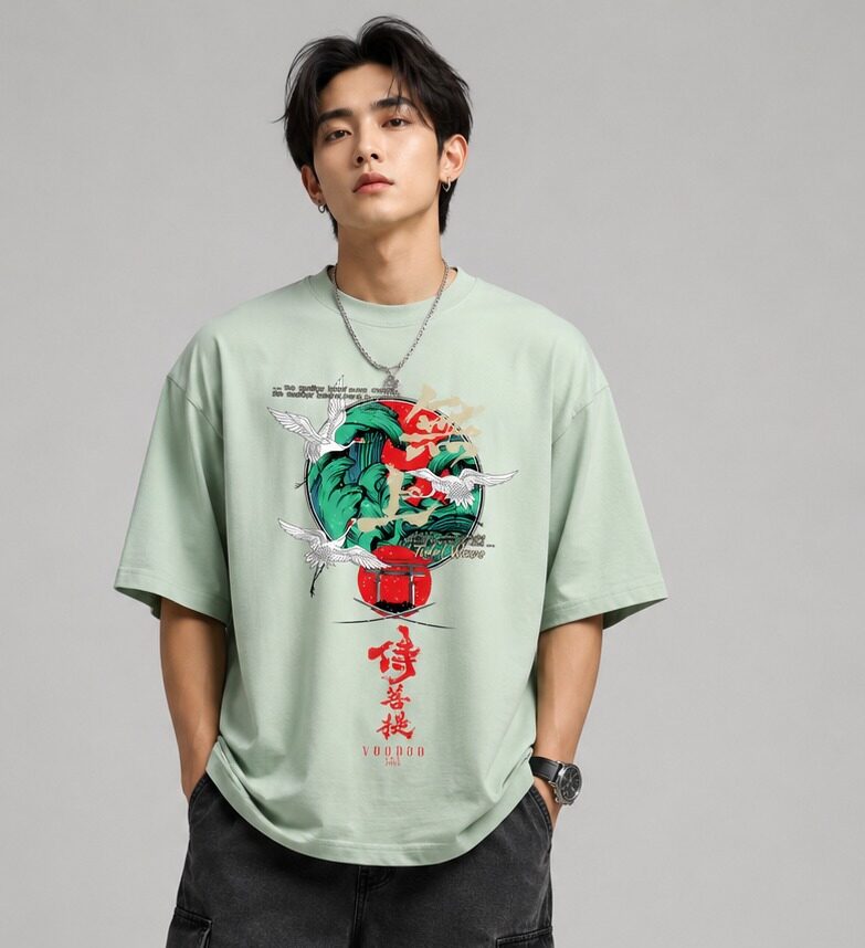 Samurai Oversized T-Shirt for Men & Women