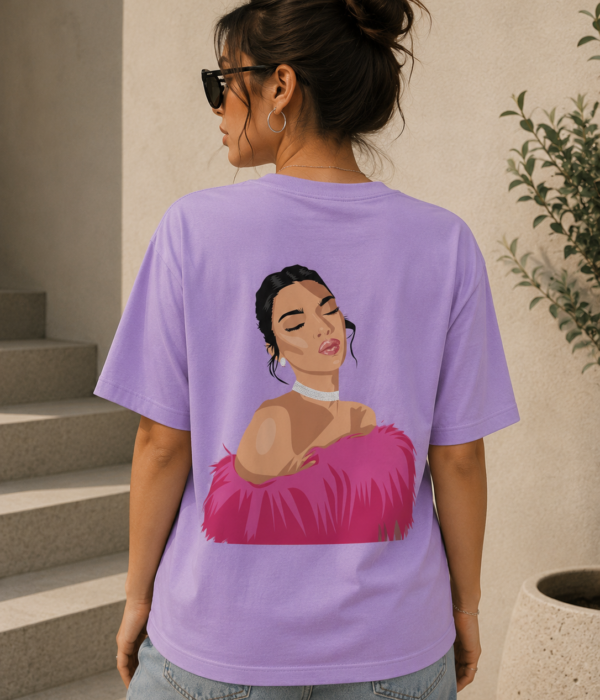 Motivational T-Shirt for Women | Rich Woman Graphic Cotton Tee