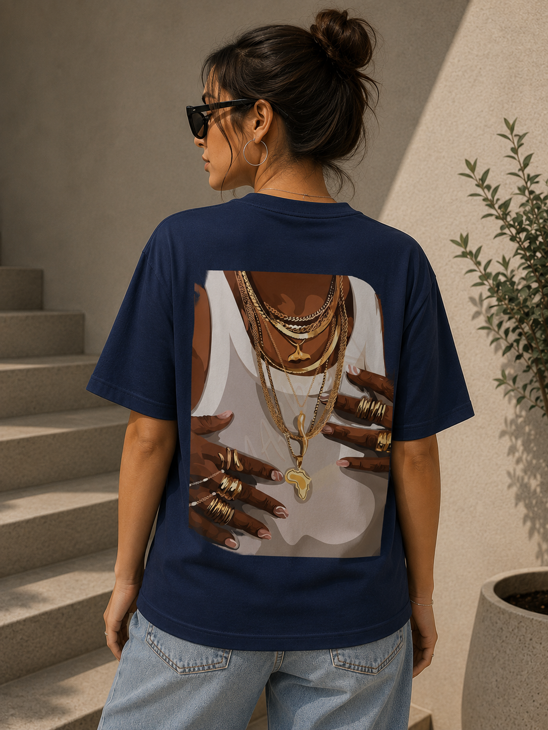 Premium Women Graphic T-Shirt | Who's That Girl Cotton Tee