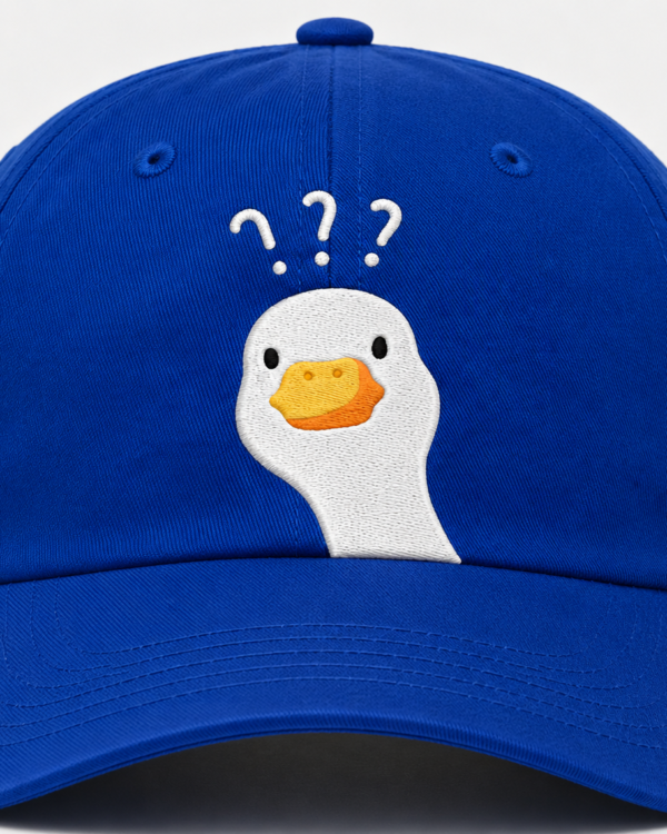 Cute Printed Duck  Cap