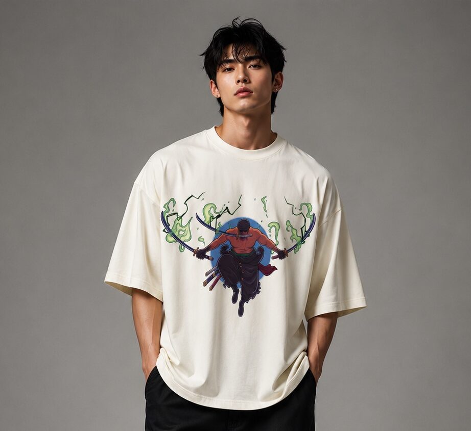 Zoro Anime Oversized T-Shirt for Men & Women |