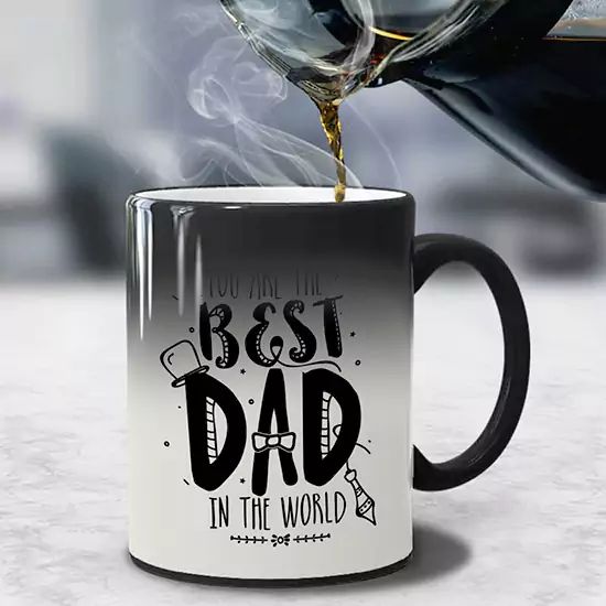 Personalized Magic Mug with Photo | Heat Changing Mug