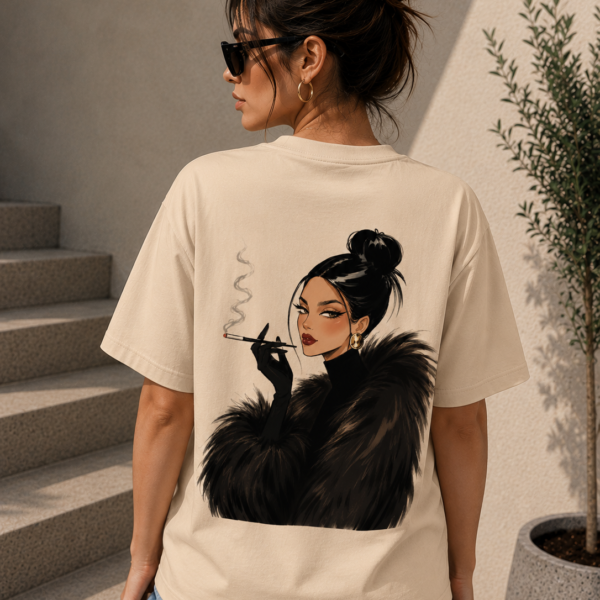 Premium Women Graphic T-Shirt | I’m The Queen Cotton Tee