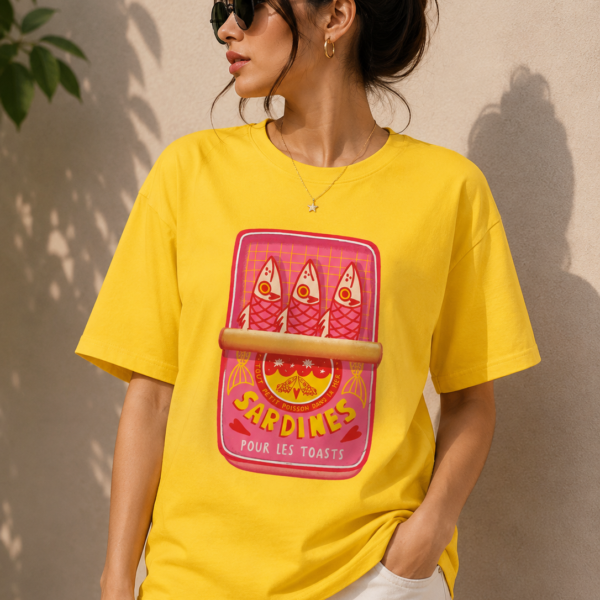Fish Graphic Regular Fit T-Shirt for Women