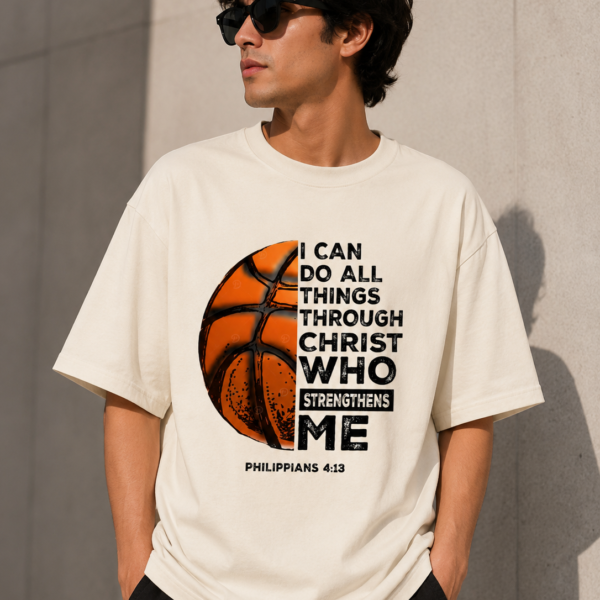 Basketball Quote Oversized T-Shirt