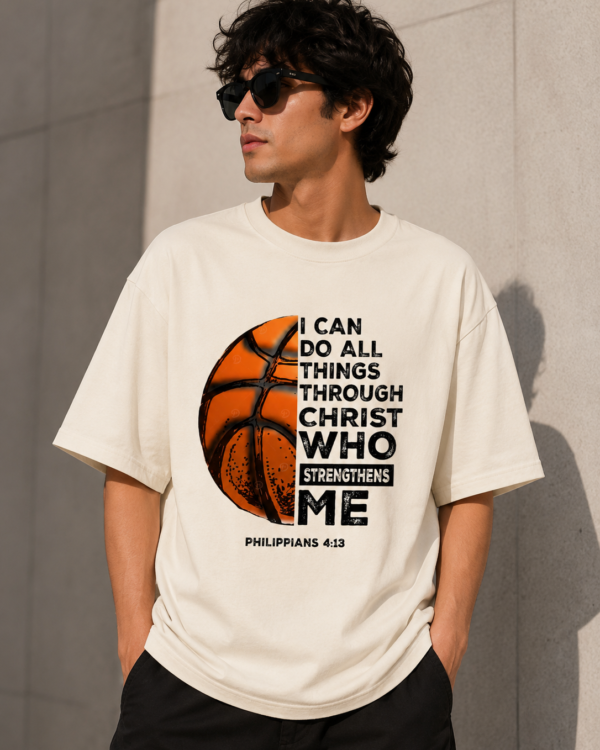 Basketball Quote Oversized T-Shirt