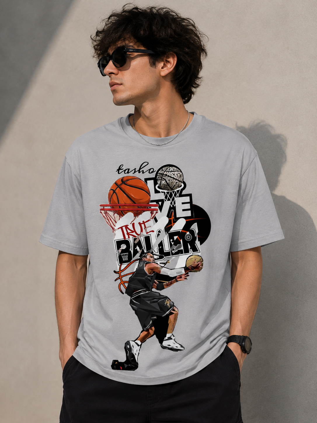 Basketball  Regular Fit T-Shirt