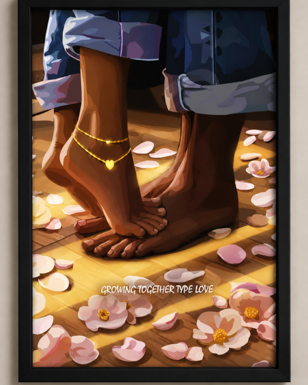 A3 Couple Decorative Wall Frame