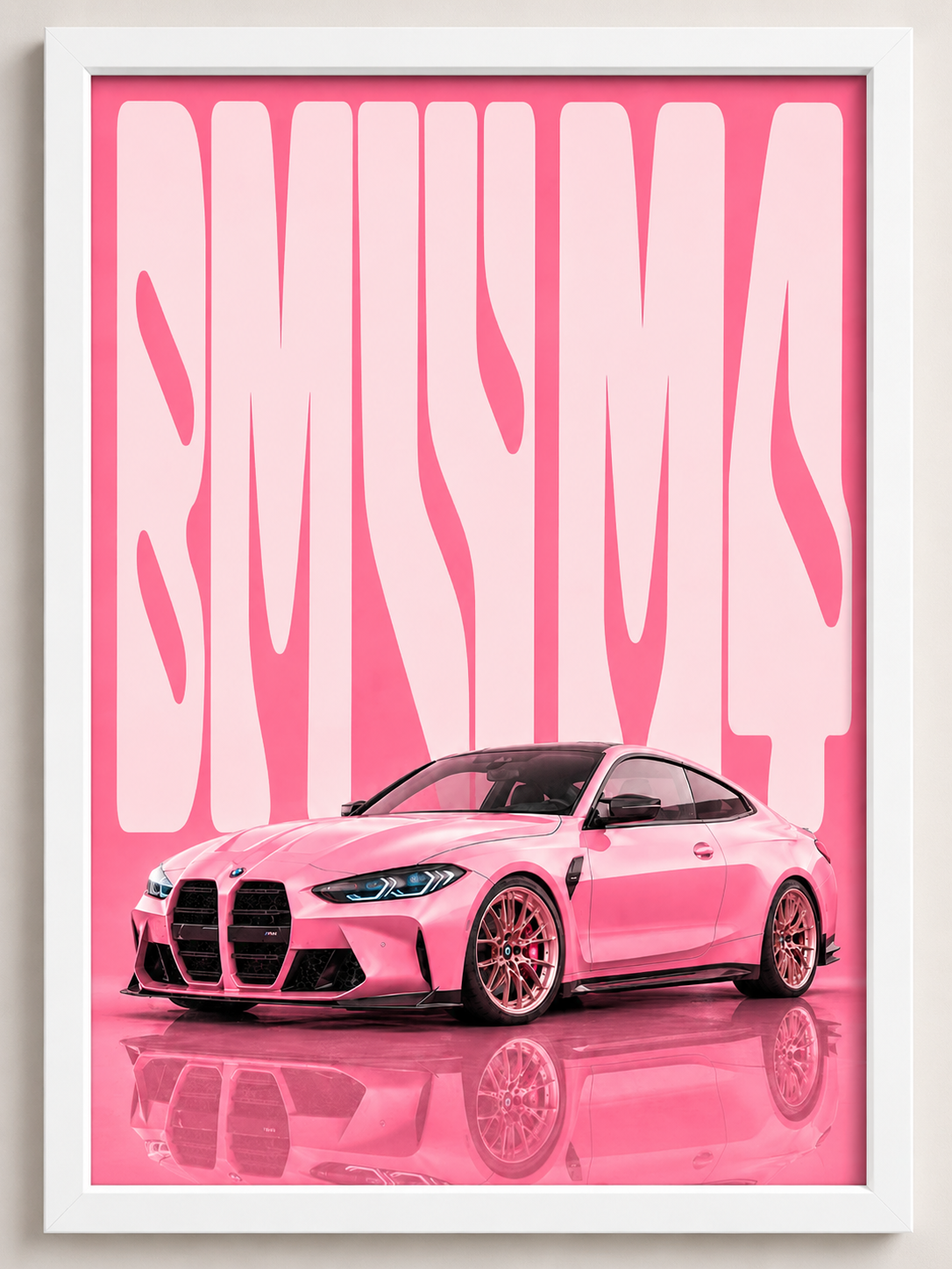 A3 Decorative Car Frame