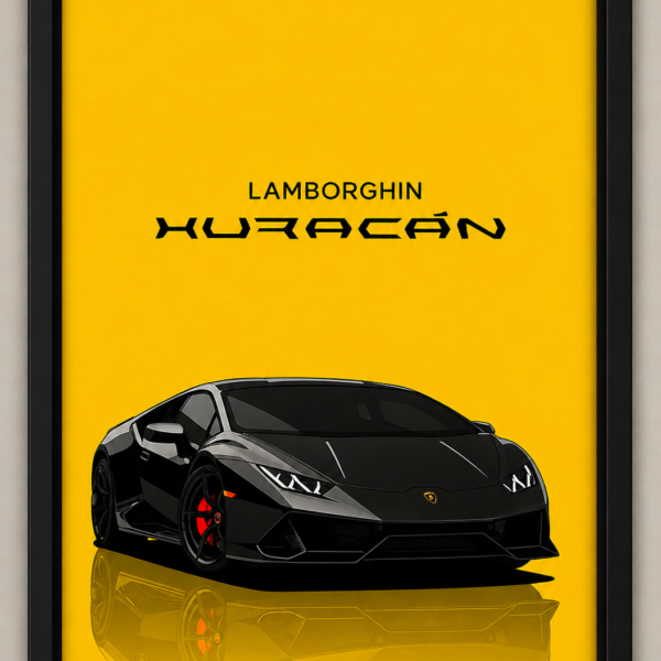A3 Decorative Car Frame