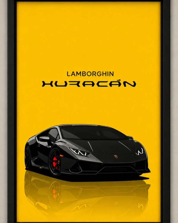 A3 Decorative Car Frame