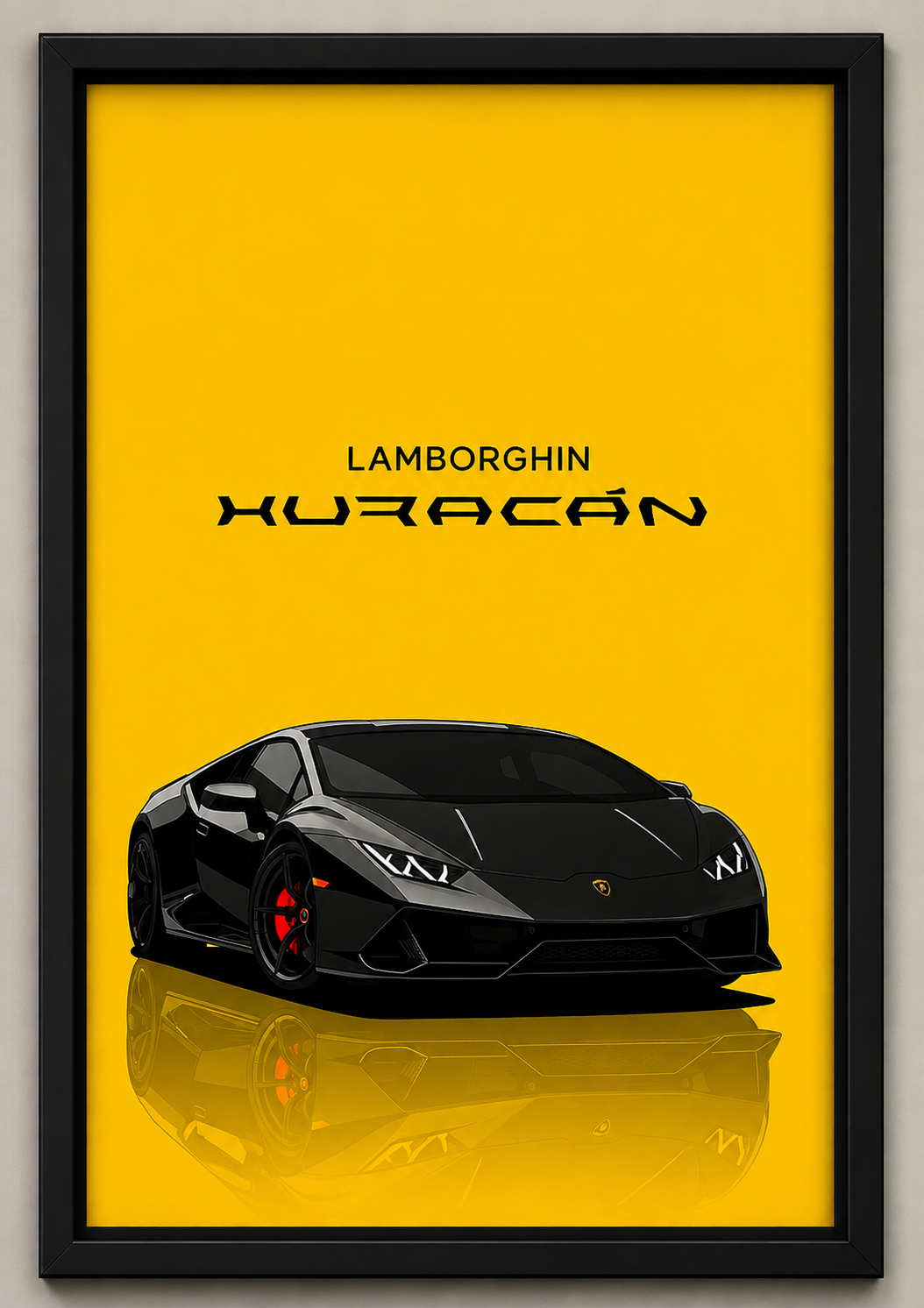 A3 Decorative Car Frame