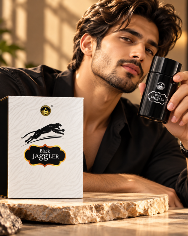 Black Jaggler Perfume for Men – Premium Long Lasting Fragrance 100 ml