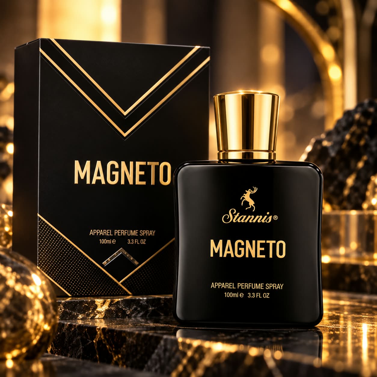 Stannis Magneto Perfume 100ml for Men – Apparel Perfume Spray