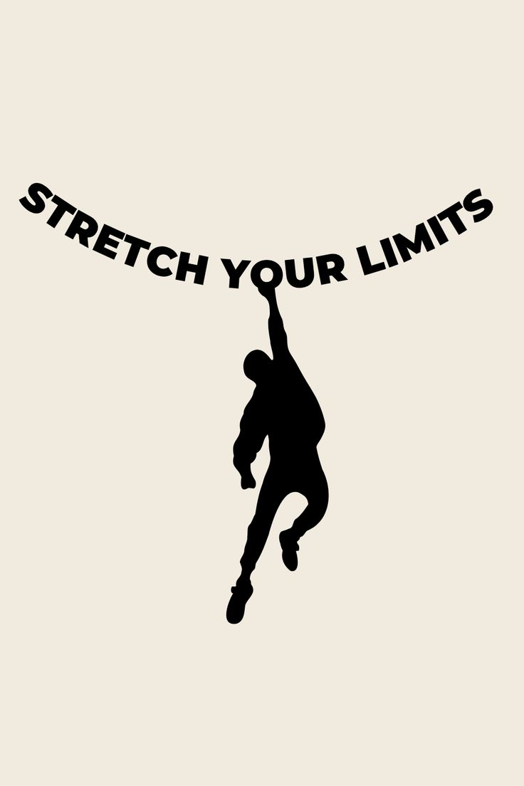 Men's Gym T Shirt | Stretch Your Limits Printed Workout T-Shirt