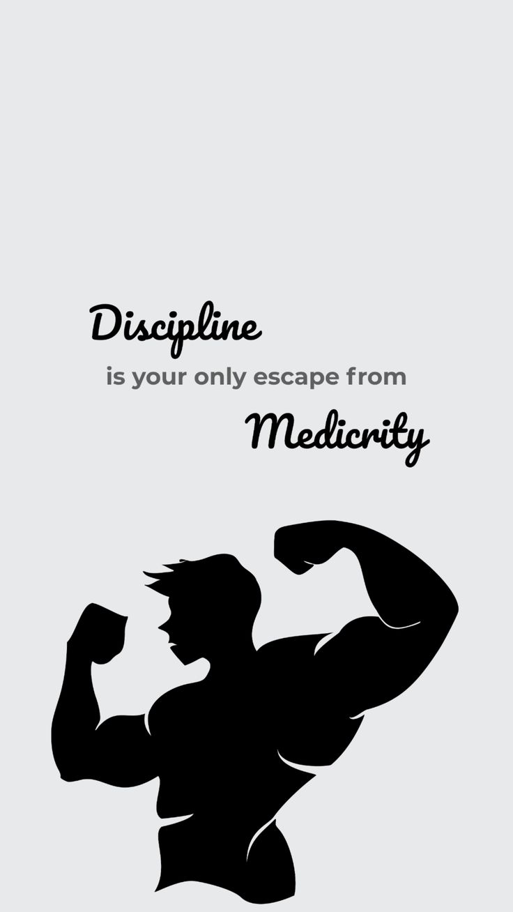Men's Gym T Shirt | Discipline Is Your Only Escape Printed T-Shirt