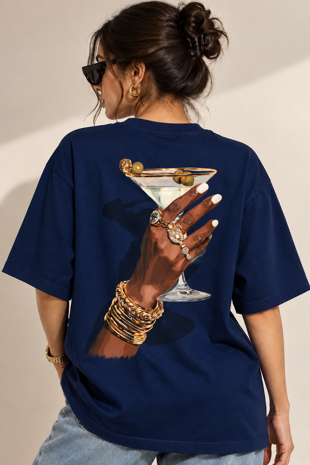 Oversized T Shirt for Women | Business Women Printed T-Shirt