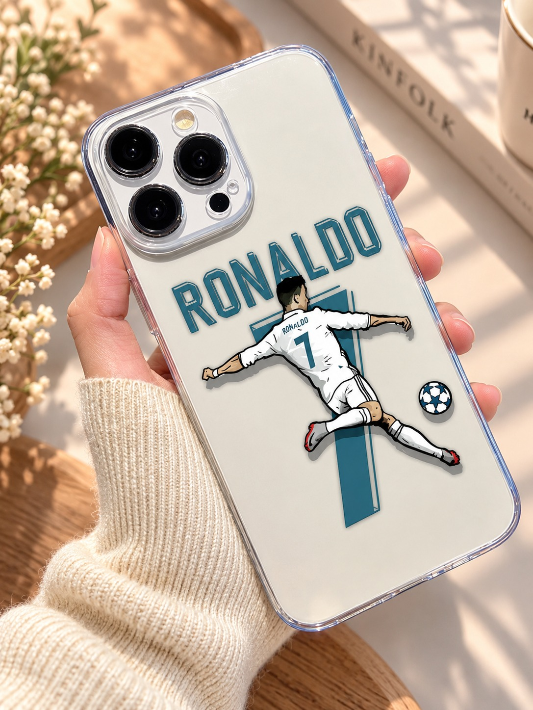 Cristiano Ronaldo Football Phone Cover – Ronaldo 7 Mobile Case