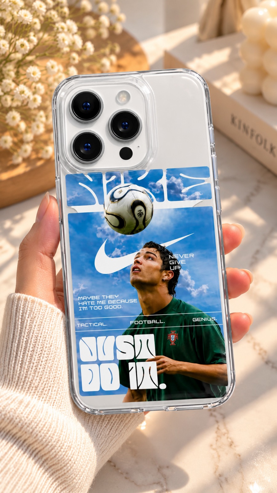Cristiano Ronaldo Football Phone Cover – CR7 Mobile Case