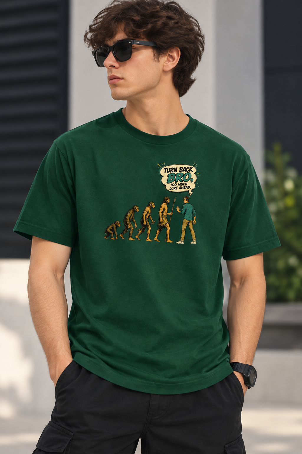 Minimalist Graphic T-Shirt for Men
