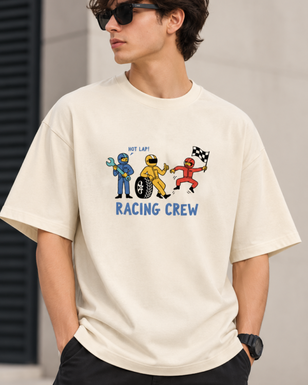 Racing  Graphic T-Shirt for Men – Motorsport Printed Tee