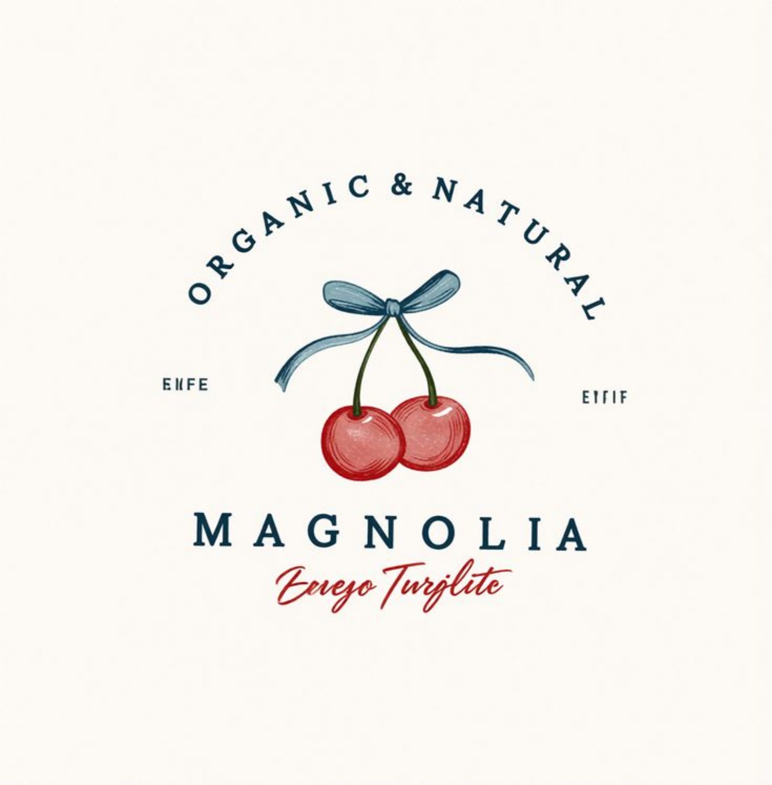 White Regular Fit T-Shirt for Women – Magnolia Cherry Graphic Printed Tee