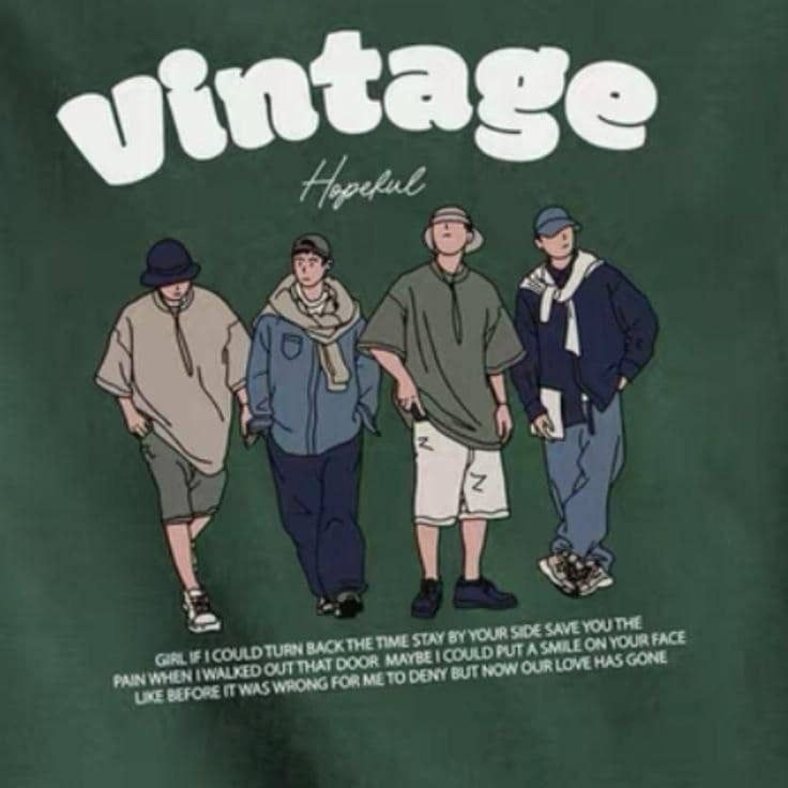 Vintage Graphic Regular Fit T-Shirt for Men – Streetwear Printed Tee