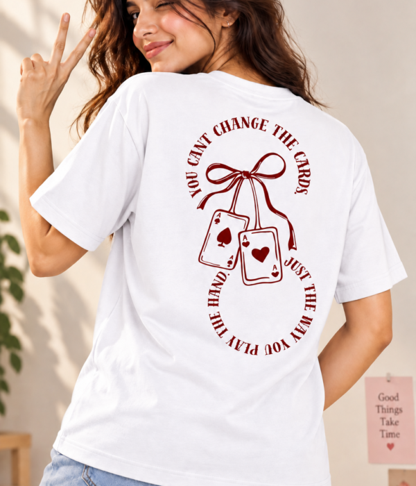 Graphic Regular Fit T-Shirt for Women – White Printed Tee