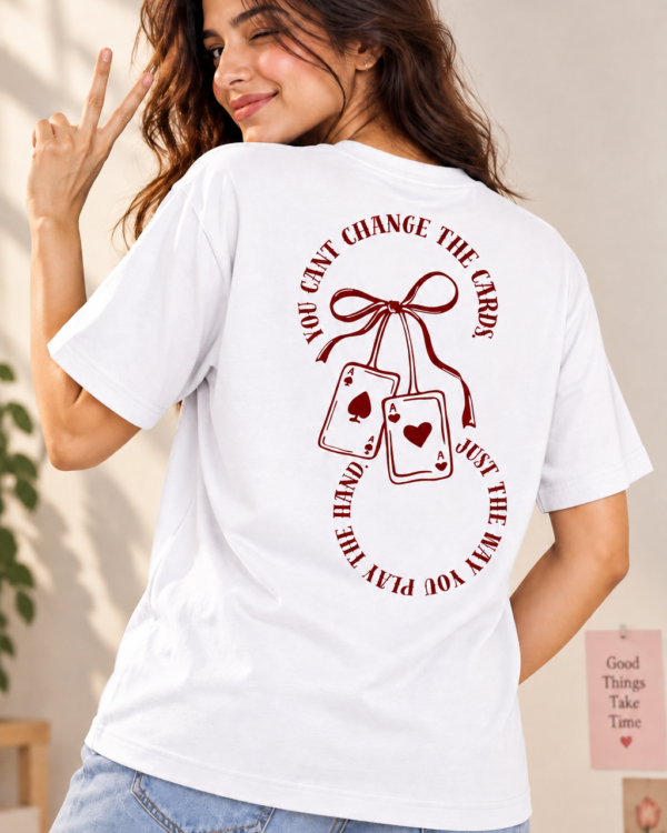 Graphic Regular Fit T-Shirt for Women – White Printed Tee