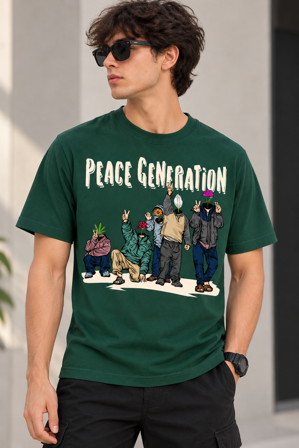 Regular Fit T-Shirt for Men – Graphic Printed Tee