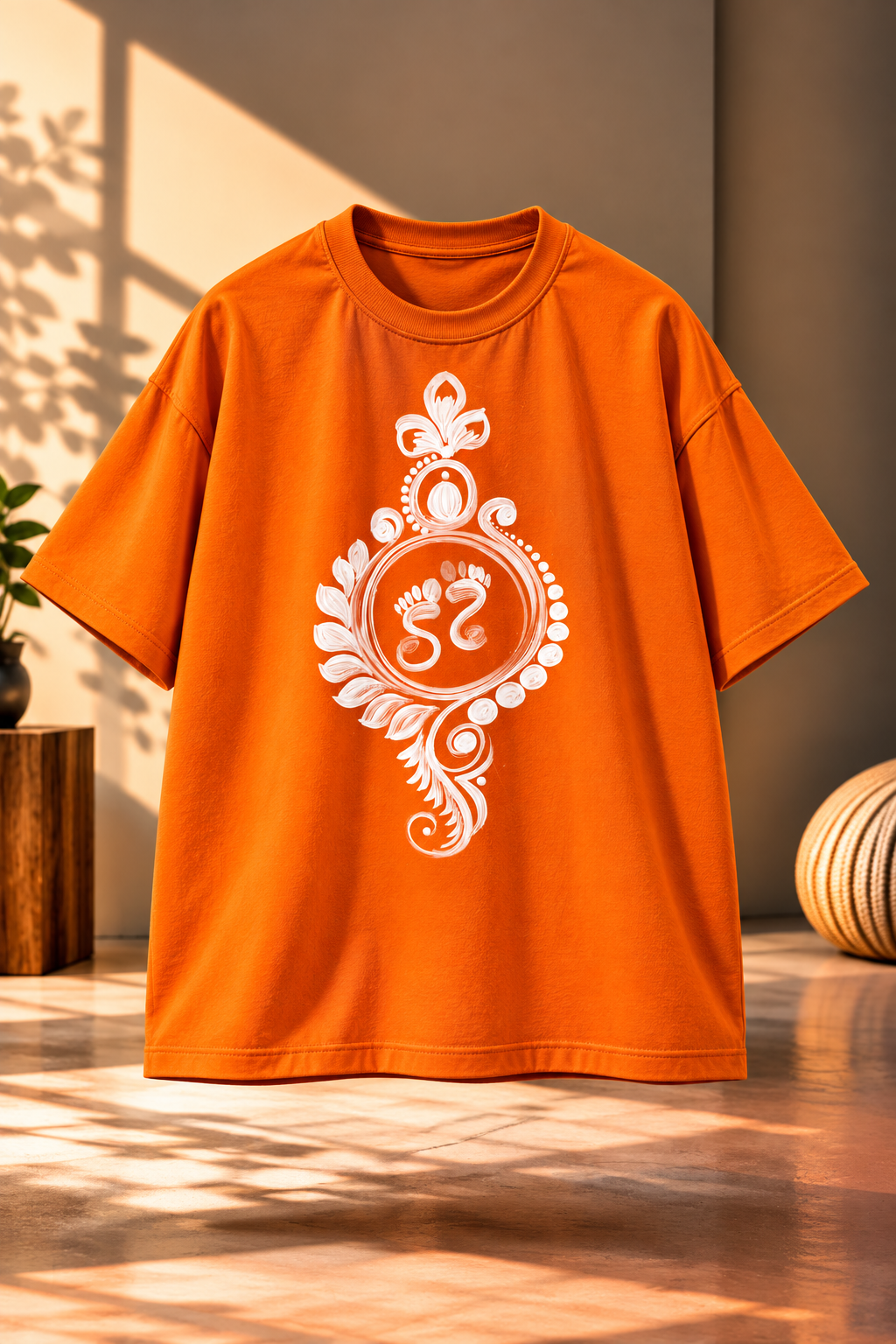 Maa Durga Spiritual Oversized T Shirt – Customize Devotional T Shirt