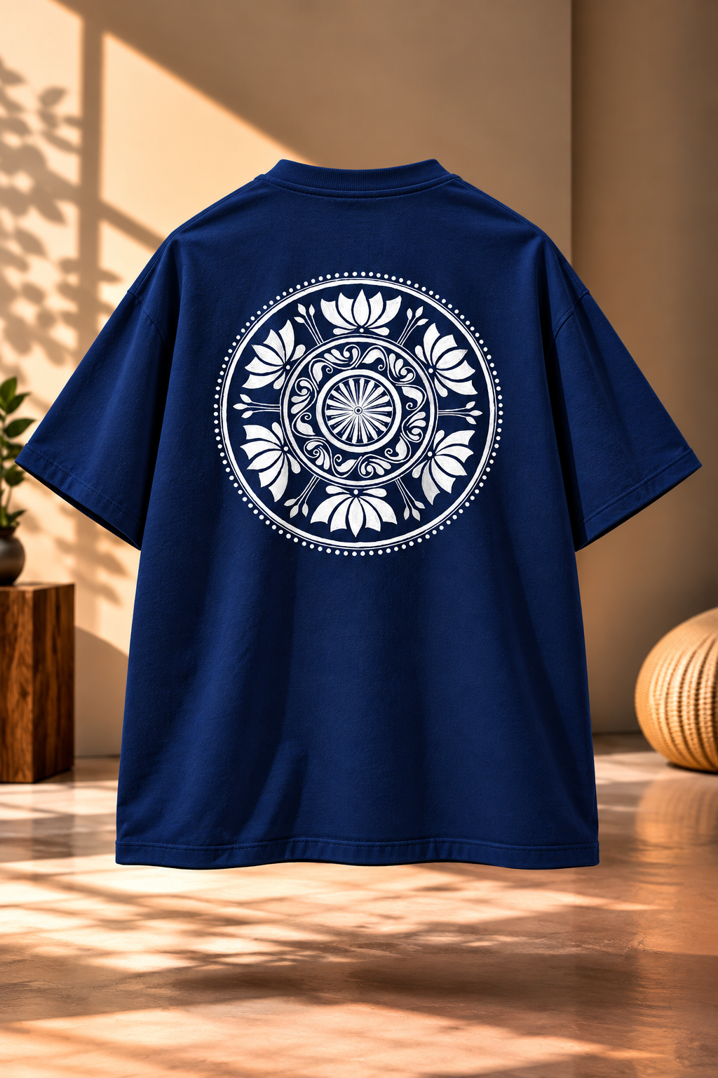 Nandi Spiritual Oversized T Shirt – Customize Devotional T Shirt