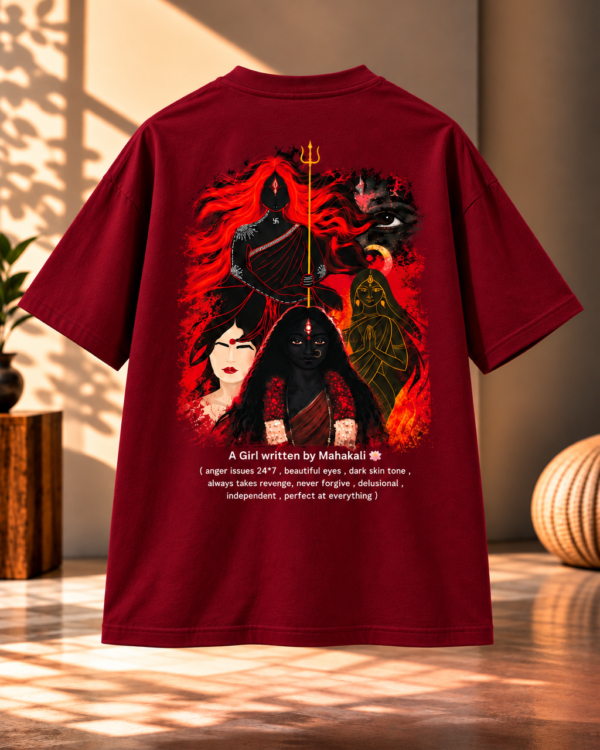 Mahakali Regular Fit T Shirt – Customize Spiritual Devotional T Shirt