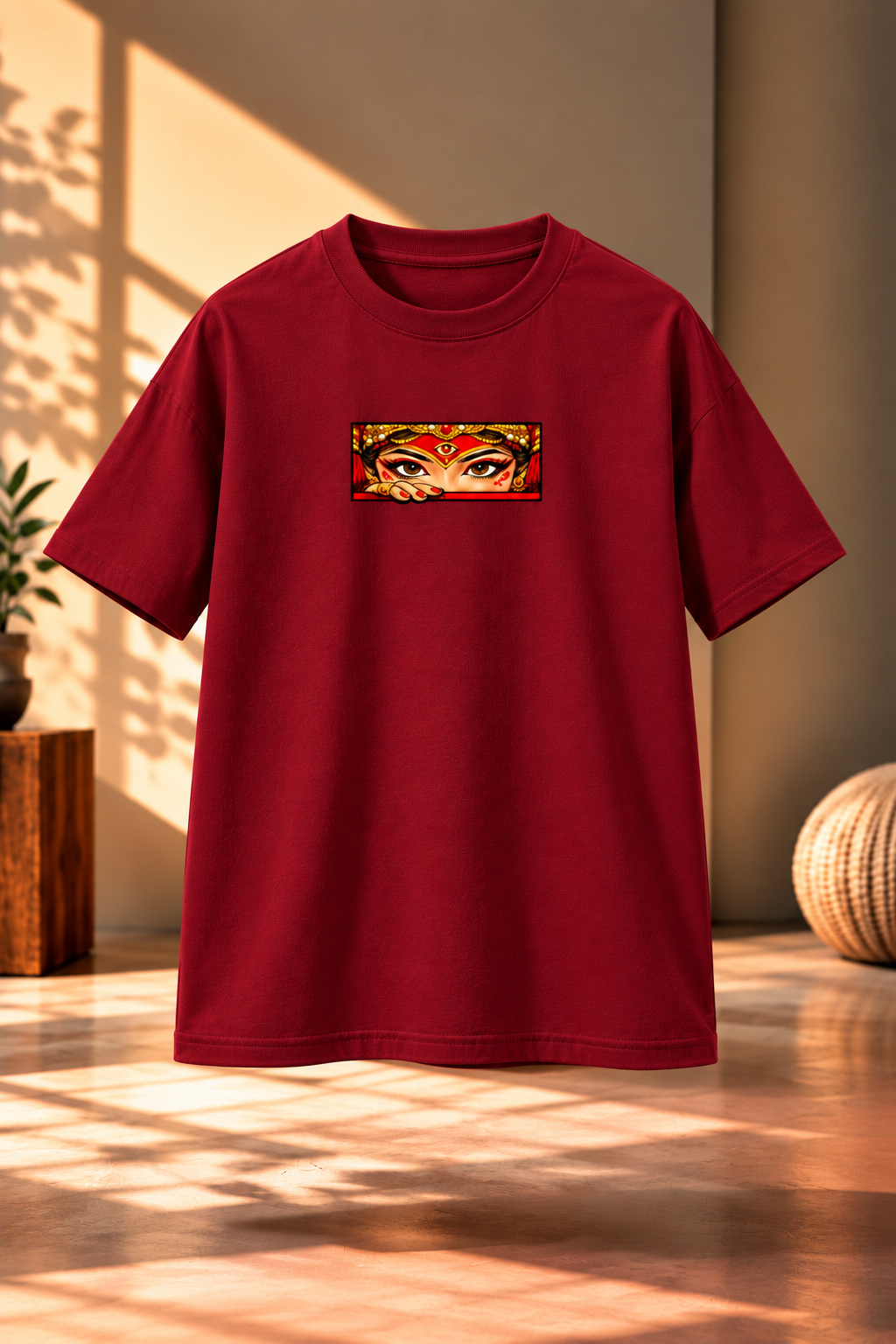Mahakali Regular Fit T Shirt – Customize Spiritual Devotional T Shirt