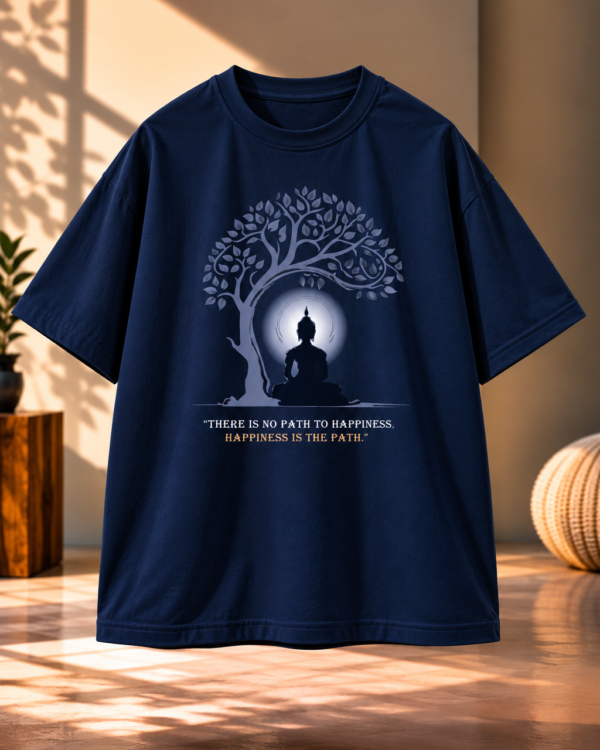 Buddha Meditation Oversized T Shirt – Spiritual Customize Printed T Shirt