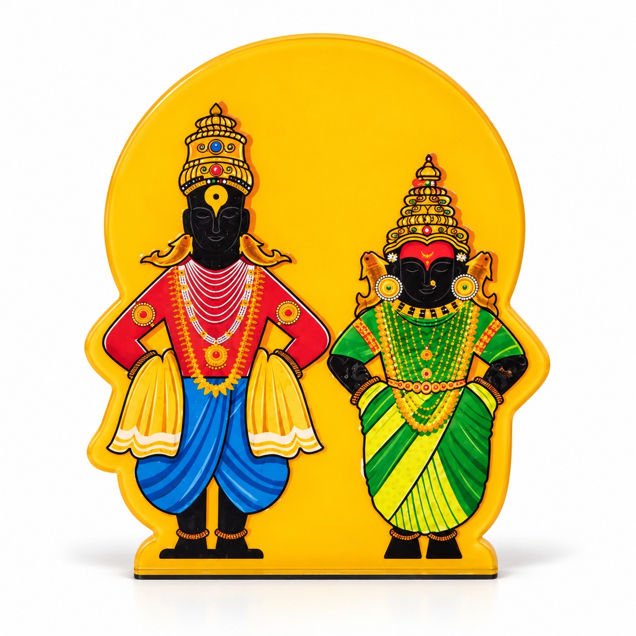 Customize Vitthal Rukmini Acrylic Fridge Magnet