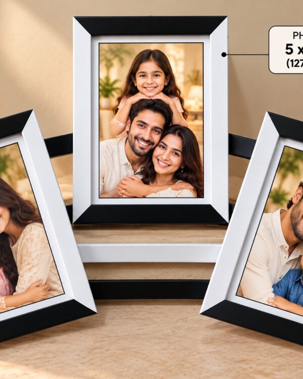 Black and White 5×7 Photo Frame – Customize Photo Frame
