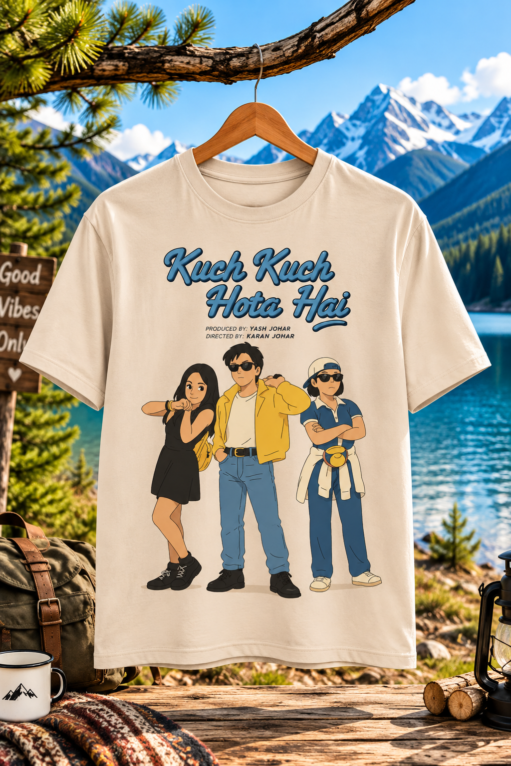 Kuch Kuch Hota Hai Bollywood Printed Regular Fit T-Shirt