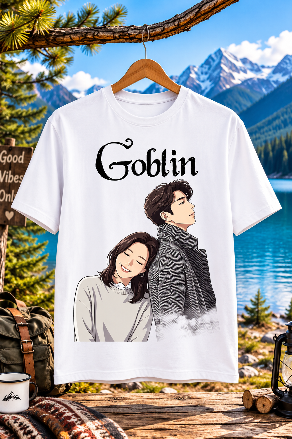 Goblin Korean Drama Printed Regular Fit T-Shirt