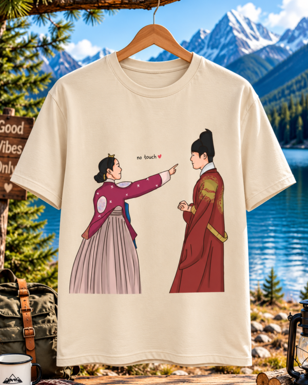 Customize Korean Drama Couple Printed T-Shirt