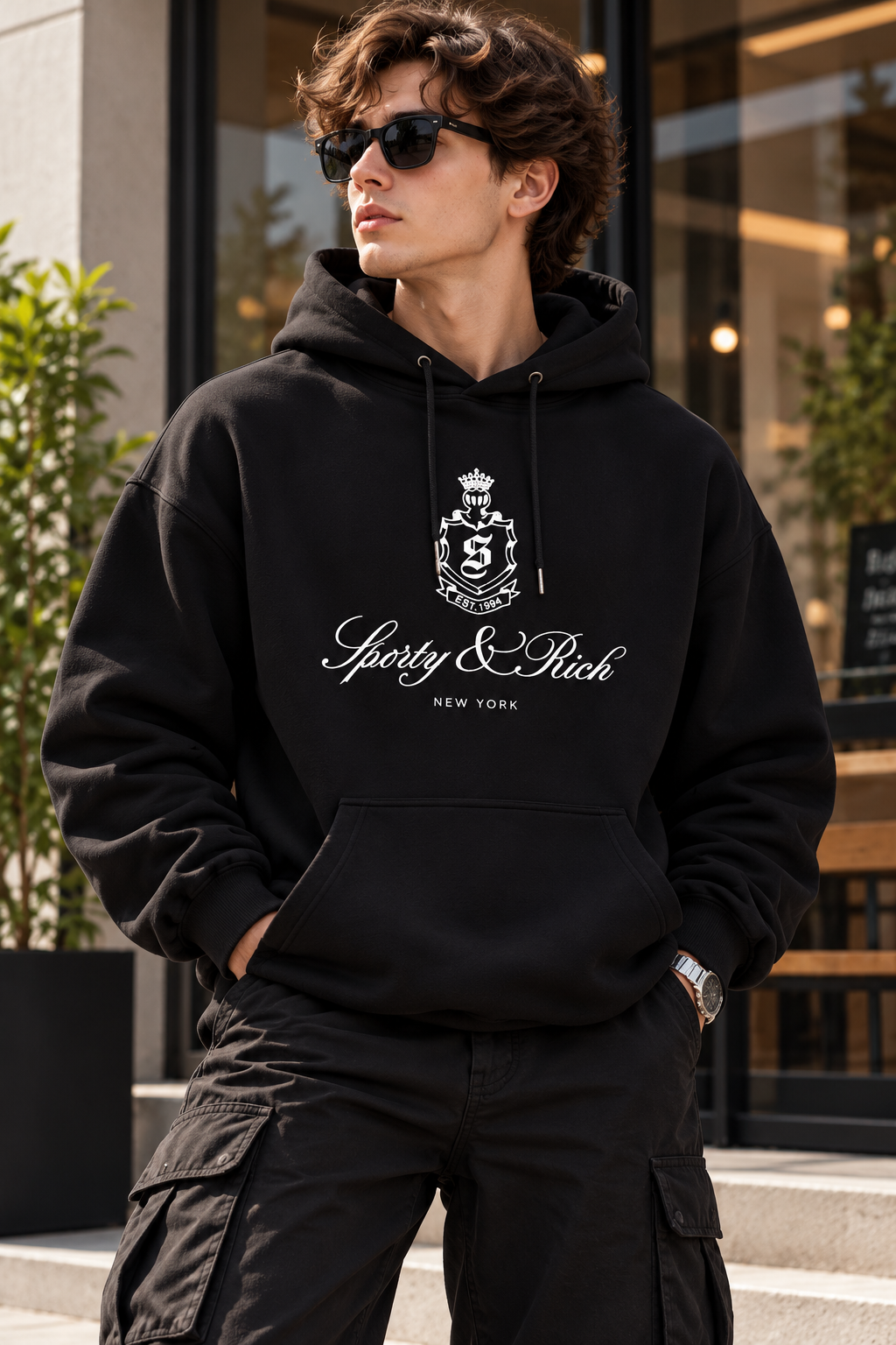 Printed Hoodie for Men