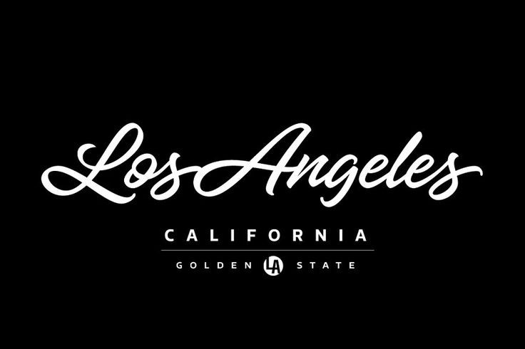 Los Angeles Printed Hoodie for Men