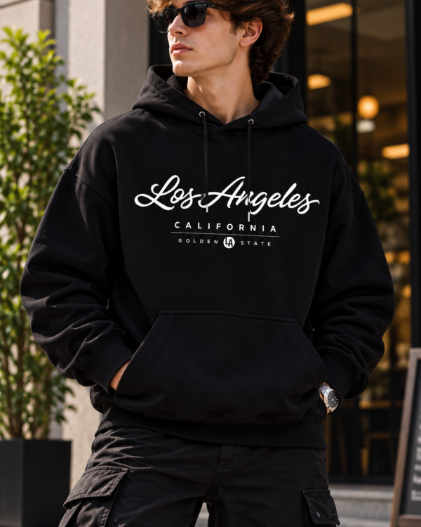 Los Angeles Printed Hoodie for Men