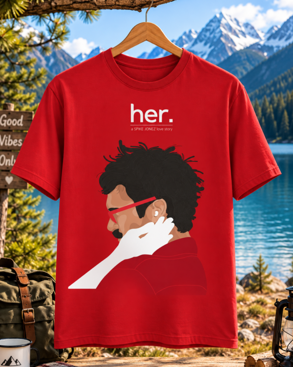 Her Movie Printed Regular Fit T-Shirt