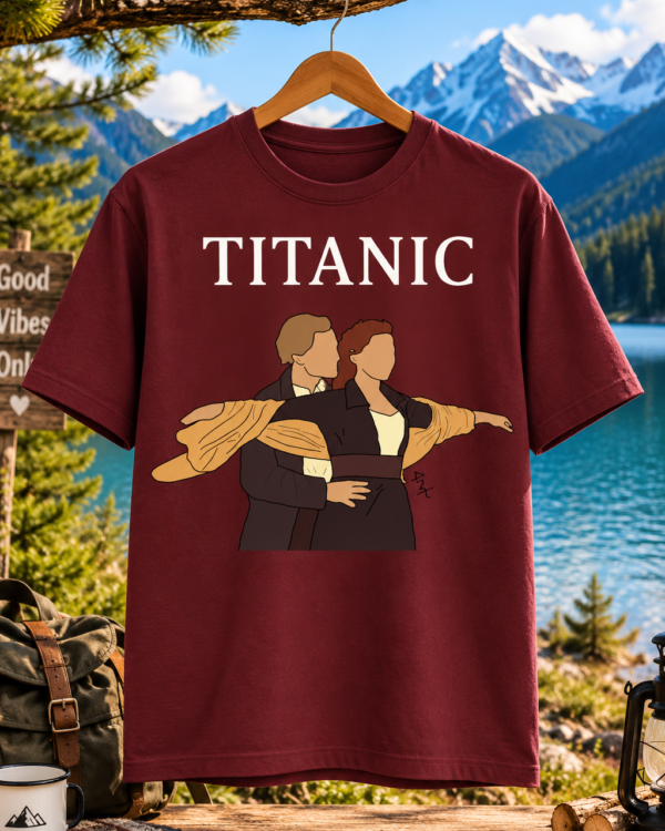 Titanic Movie Printed Regular Fit T-Shirt
