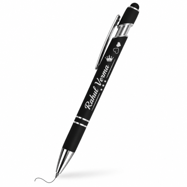 Personalized Name Pen with Crown Design – Customize Pen