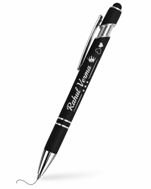 Personalized Name Pen with Crown Design – Customize Pen