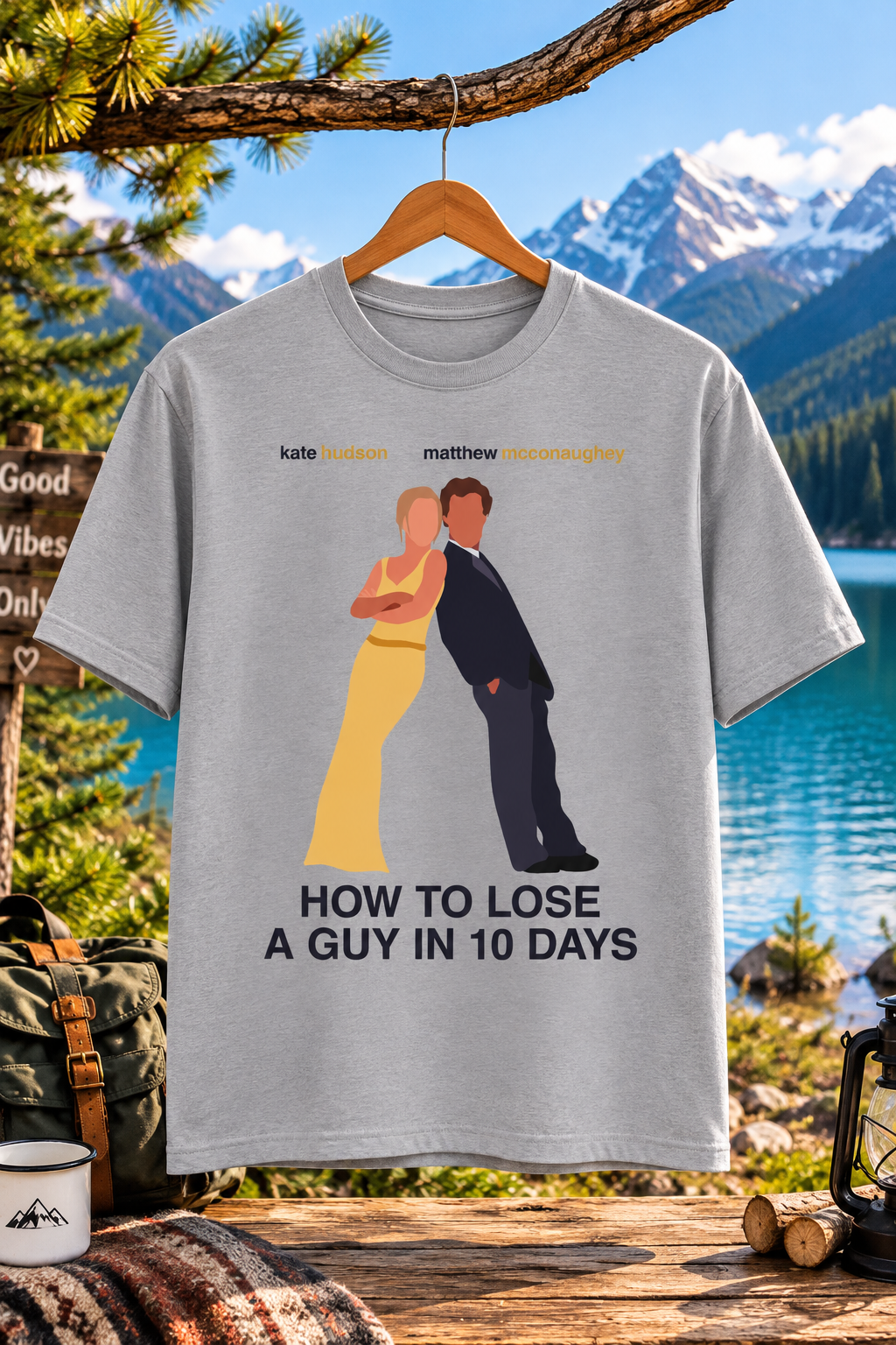 How to Lose a Guy in 10 Days Movie Printed Regular Fit T-Shirt