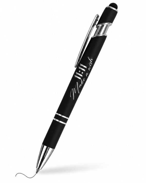 Make a Wish Black Pen – Customize Pen